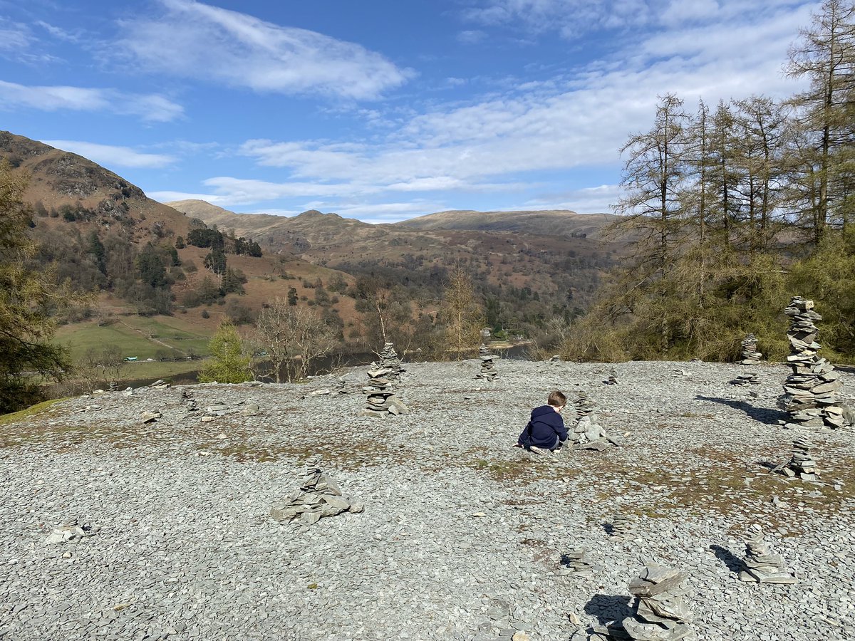 Mrs M (@whitefieldhead) on Twitter photo Loose parts play at Rydal caves (Lake District) today, with a stunning backdrop! Loose parts play at Rydal caves (Lake District) today, with a stunning backdrop!