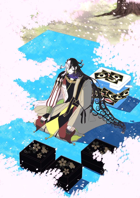 花見の集合時間が1人だけ早かったリンボ#FGO 