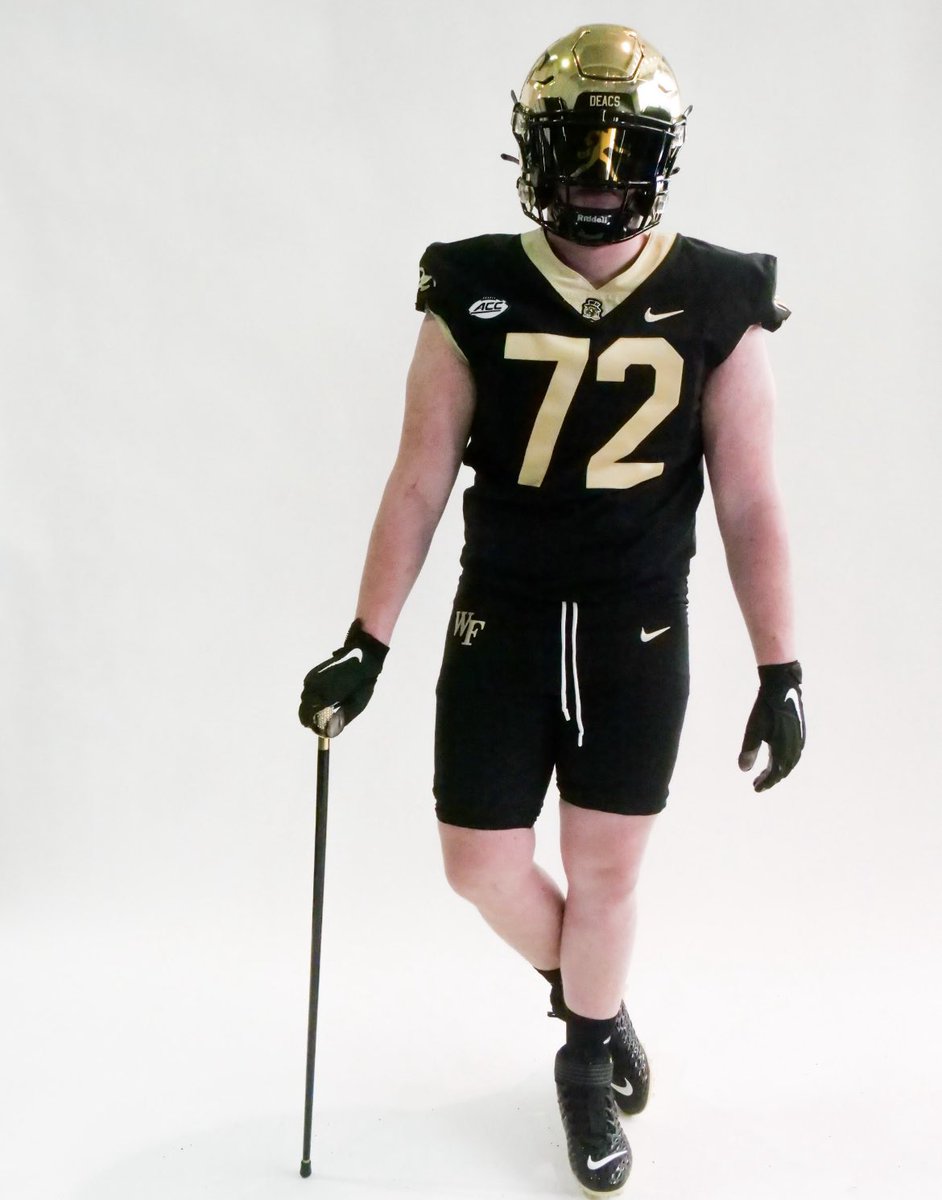 JacksonRood2024's tweet photo. Had a remarkable time at Wake Forest today!! The energy was extraordinary and the campus was beautiful! Thank you to all of the staff for having me 🎩🎩@CoachTabacca @CoachCoryMartin @FATboysOLine @kalfonjordan @coachRydzewski https://t.co/ALfRcsREgc