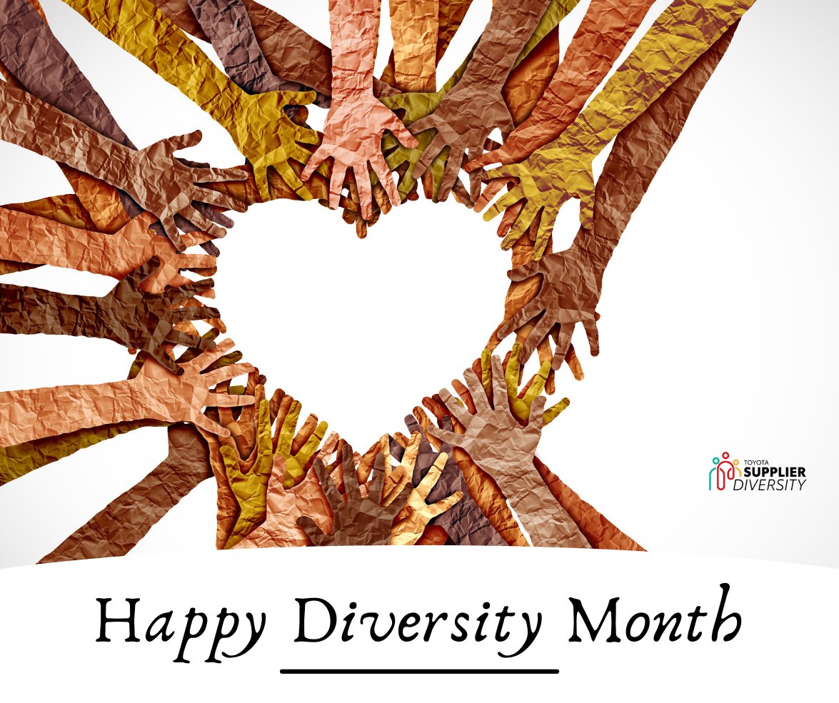 Happy Diversity Month, a time to recognize and celebrate the beauty of our unique cultures, backgrounds, and traditions. #Diversity #Inclusion #DiversityMonth