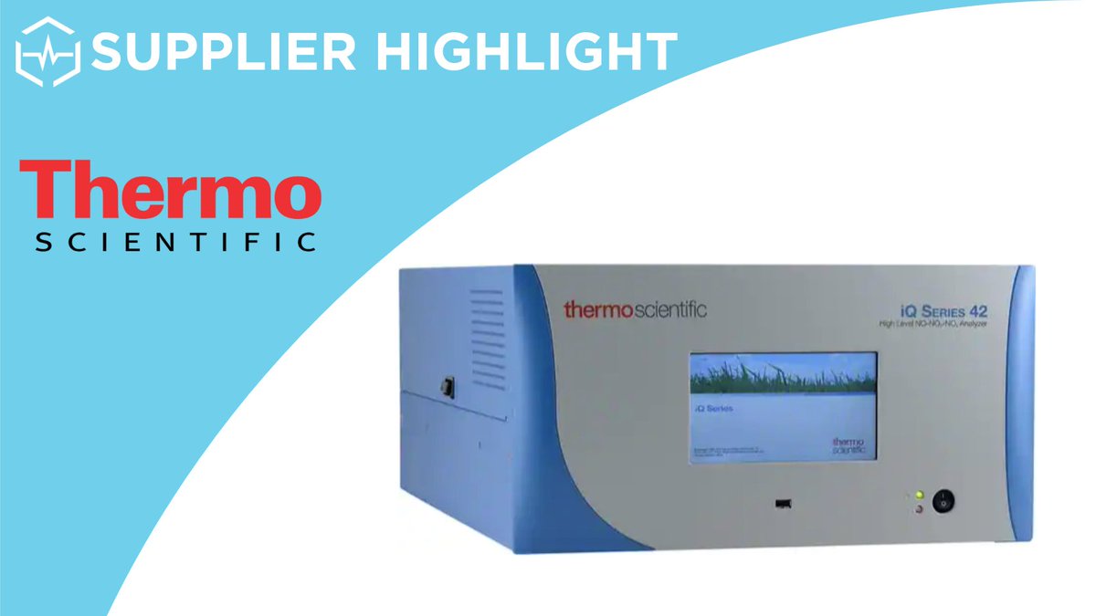 escspectrum's tweet photo. Supplier Highlight:@thermofisher
Thermo Fisher is a leader in analytical instrumentation for environmental &amp; process control monitoring. Their solutions for environmental applications include Gas Analyzers. Get a quote today: https://t.co/EMweZkUfrj https://t.co/E8L9HPXmwV