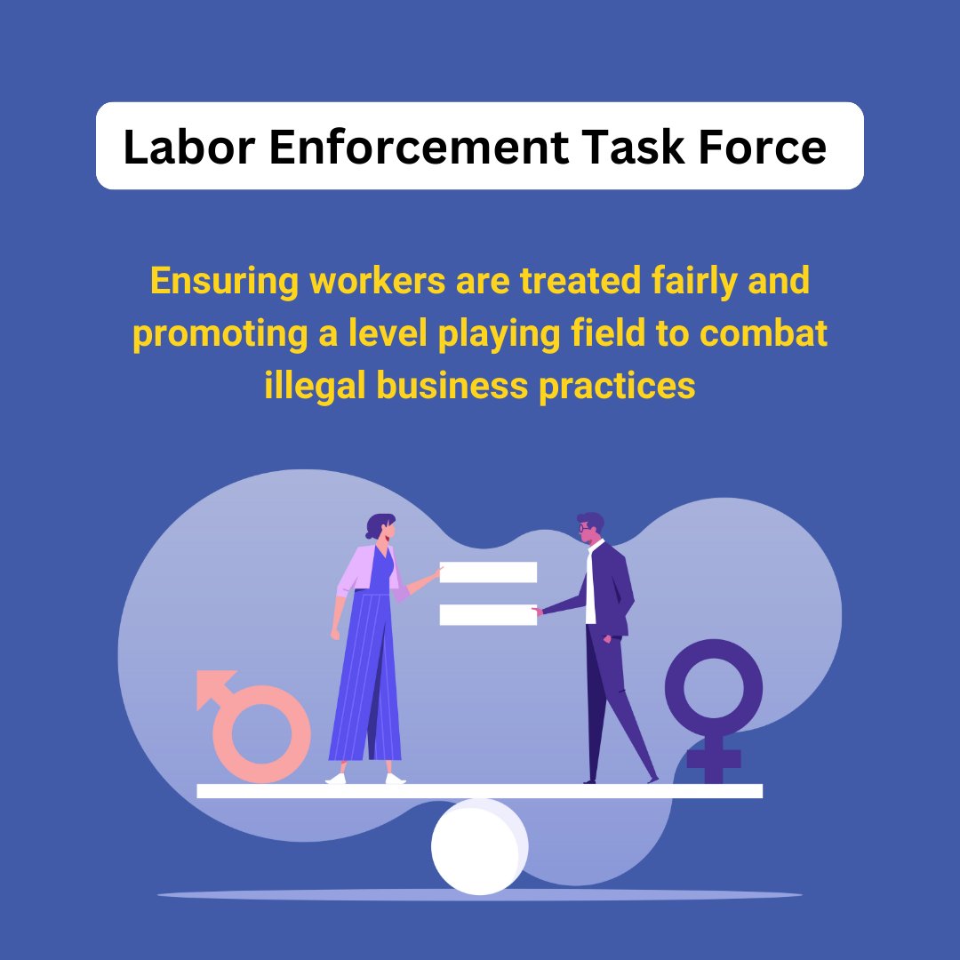CA_DIR's tweet photo. We’re here to stop violations of workers' rights.
Join the fight with California's Labor Enforcement Task Force. #LETF #EqualOpportunity #WorkersRights #EthicalBusiness https://t.co/gtkbSGNrav