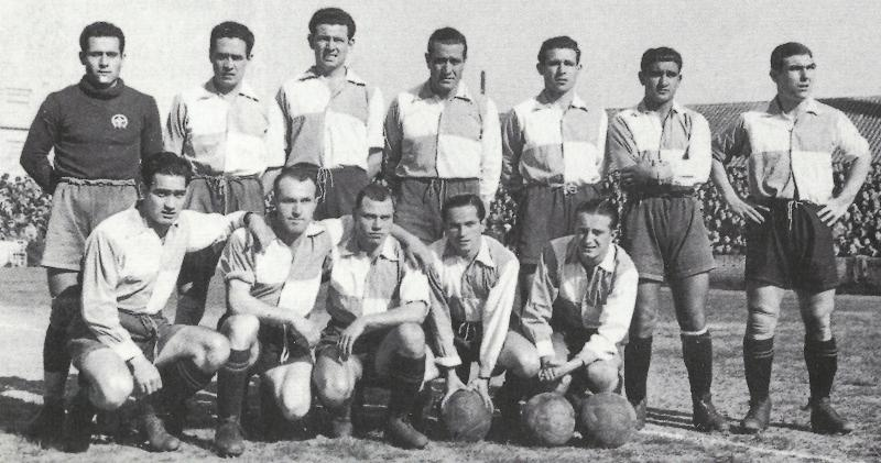 Pucurull's tweet photo. Avui fa 80 anys que el Sabadell va pujar a primera divisió de futbol per primer cop en la seva història. https://t.co/04XLMxqnbV