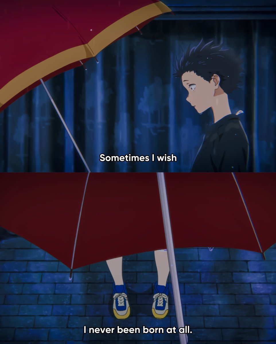 sadanimesquote's tweet photo. Anime : A Silent Voice https://t.co/GTPrKfmuTD