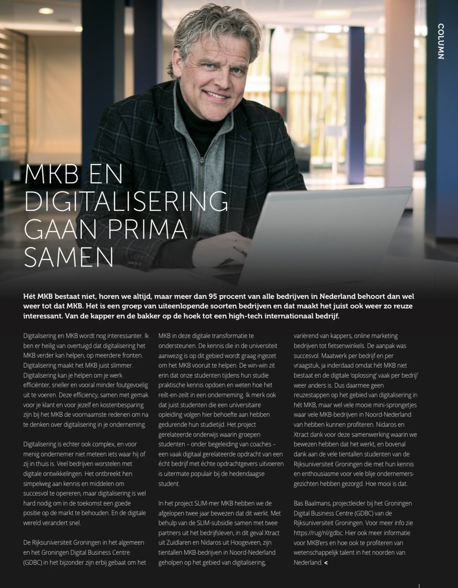 Groningen Digital Business Centre (GDBC) - RUG (@gdbc_rug) on Twitter photo ‘MKB en digitalisering gaan prima samen’, aldus <a href="/basbaalmans/">Bas Baalmans</a> @UniGroningenFEB <a href="/univgroningen/">University of Groningen</a> <a href="/Nidaros_NL/">Nidaros</a> <a href="/Exchangement/">Rob Extercatte</a> ‘MKB en digitalisering gaan prima samen’, aldus <a href="/basbaalmans/">Bas Baalmans</a> @UniGroningenFEB <a href="/univgroningen/">University of Groningen</a> <a href="/Nidaros_NL/">Nidaros</a> <a href="/Exchangement/">Rob Extercatte</a>