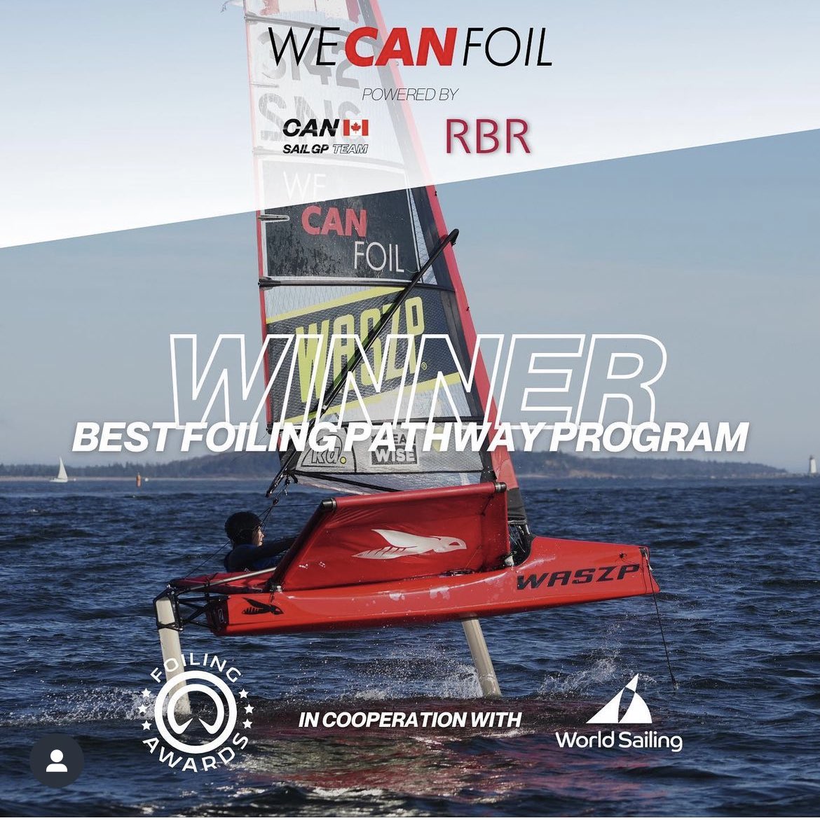 Congratulations to weCANfoil for receiving the prestigious award for “Best Foiling Pathway Project” at the Foiling Awards!!