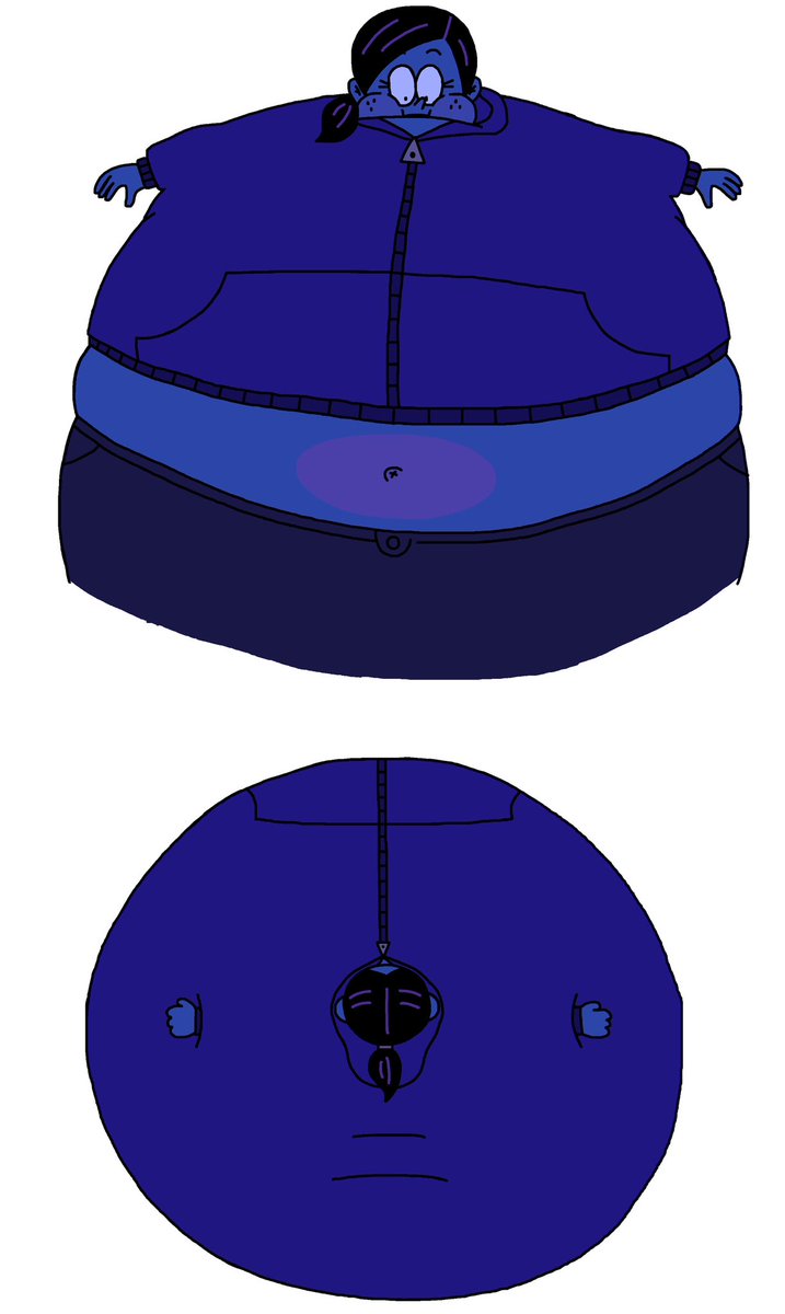 Here's Ronnie Anne's blueberry inflation. Based off of Violet Beauregarde  from Charlie and the Chocolate Factory! #violetbeauregarde  #charlieandthechocolatefactory #theloudhouse #thecasagrandes #ronnieanne, image size:717x1200