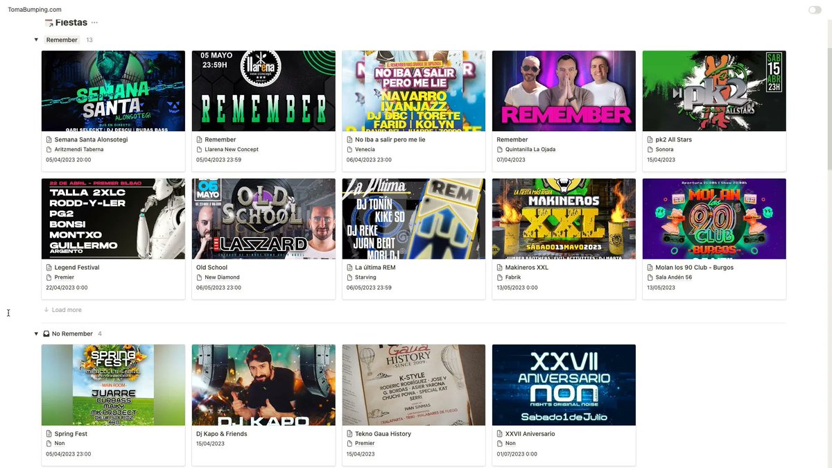 TomaBumping's tweet image. Casi no caben las fiestas en la pantalla. ¿Cuántas son de #Bumping? 🤔 

#agendadefiestas #fiestasdelnorte #QuintanillaLaOjada #Remember #fiestasbumping