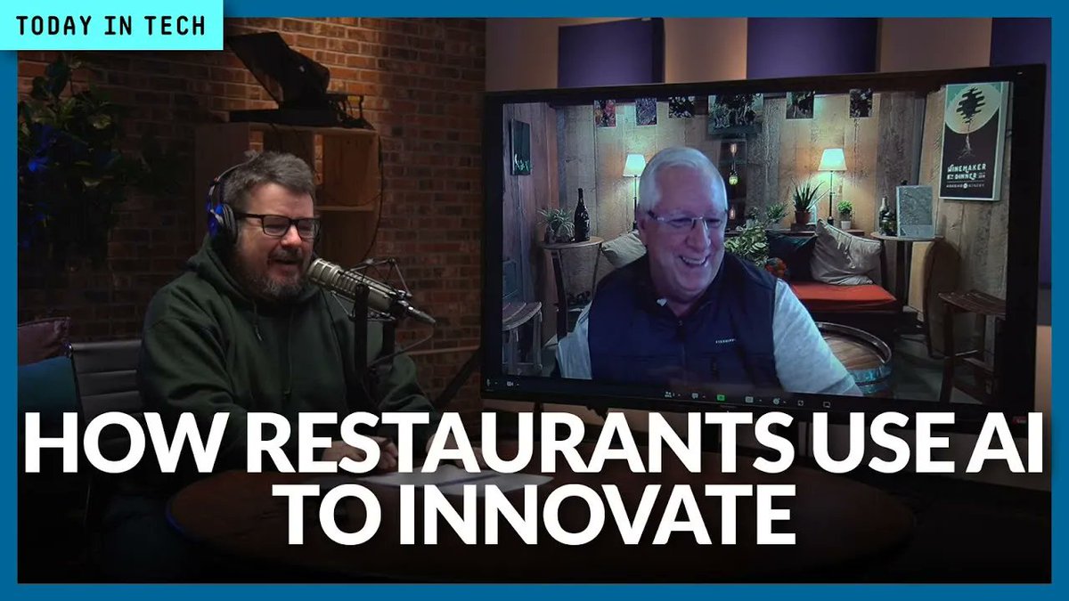 EvanKirstel's tweet image. Curious about how technology is changing the way we dine out? Join @NetworkWorld in the latest #TodayinTech episode chatting with restaurant tech expert Michael L Atkinson about AI voice, drone deliveries, and more. #futureofdining #KeithShawTekGuy 
youtu.be/jdxFhWacTvY