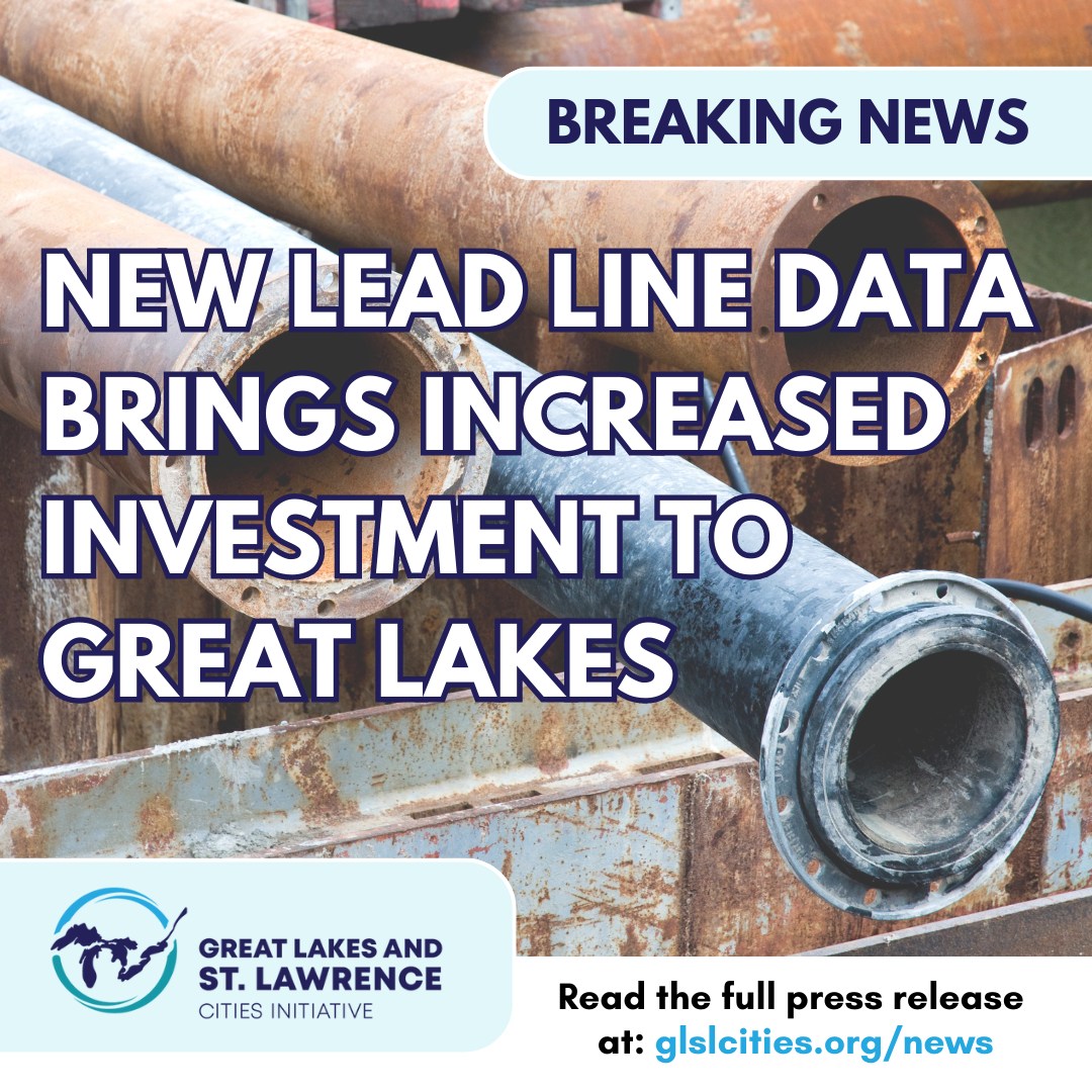GLSLcities's tweet photo. GREAT NEWS: @EPA just announced updated data on lead service line burden, bringing more federal dollars to the Great Lakes. This is a major step towards safer, healthier communities!
#lead #water #GreatLakes #leadlines https://t.co/wfPuuqwyeG