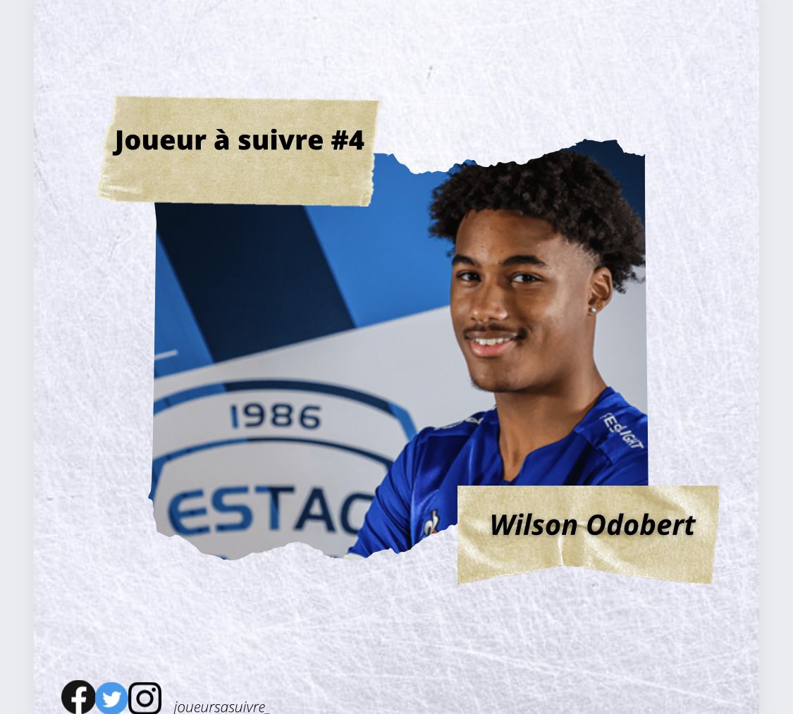 JoueursASuivre_'s tweet photo. Le #JAS4 n’est autre que le troyen Wilson Odobert !

Rdv demain à 19h 🔵⚪️ https://t.co/38d56TJjEr