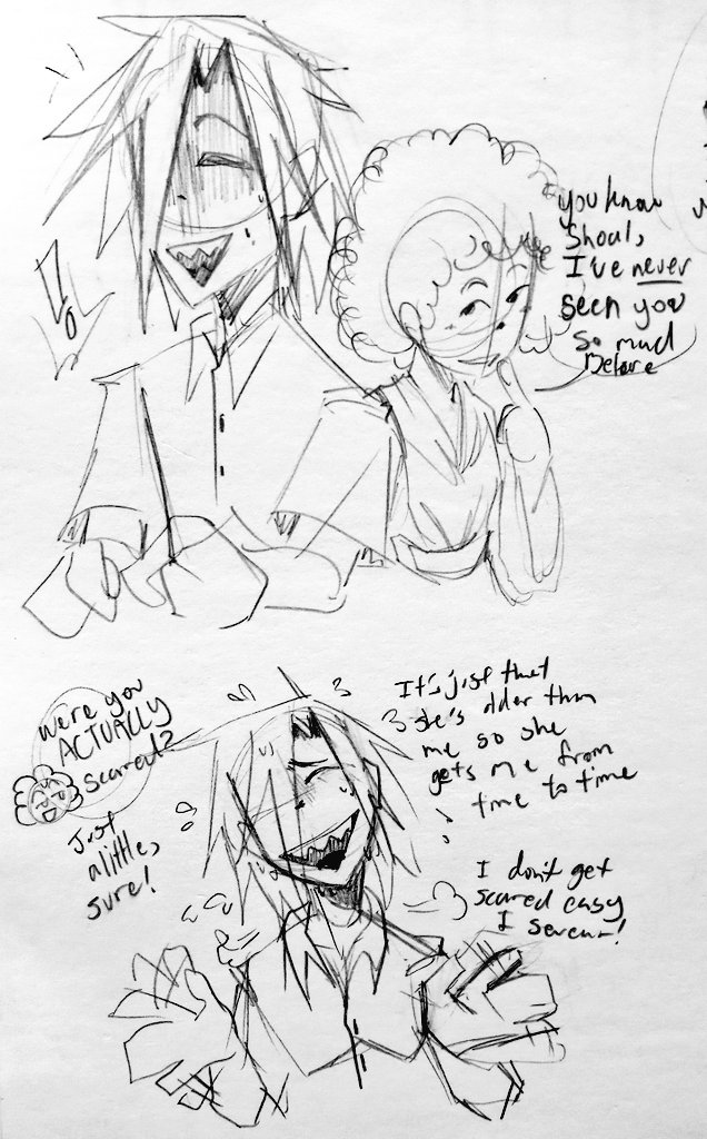 SeaSideSpectre's tweet photo. dont put a shark and monster together in the same room for too long or theyre gonna start breaking stuff
#OTHFanart #OTHFandom #OTHOC https://t.co/kFQLSd4rzO