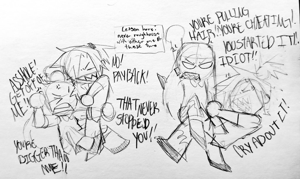 SeaSideSpectre's tweet photo. dont put a shark and monster together in the same room for too long or theyre gonna start breaking stuff
#OTHFanart #OTHFandom #OTHOC https://t.co/kFQLSd4rzO