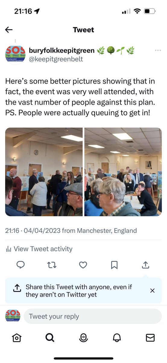 A Public Consultation 2pm-8pm, during school holidays, and two very different views, one from <a href="/PeelLandP/">Peel L&P</a> and our real view. 
<a href="/ManchesterMill/">The Mill</a> <a href="/MENnewsdesk/">Manchester News MEN</a> <a href="/Heywoodharriet_/">Harriet Heywood</a> <a href="/guardian/">The Guardian</a> <a href="/elonmusk/">Elon Musk</a> <a href="/AndyBurnhamGM/">Andy Burnham</a> 
#greenbelt #savethegreenbelt <a href="/BuryTimes/">Bury Times</a> <a href="/Christian4BuryS/">Christian Wakeford MP</a> @JamesDalyMP