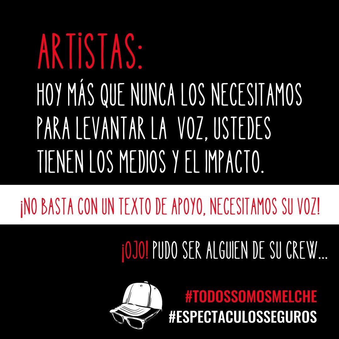 ¿8 días y no se sabe nada?
@fictmxoficial @texcocomunicipio @alfredodelmazo @ @sandraluzfalcon @delfinagomezalvarez @alejandradmv @cirogomezleyva @luiscardenasmx @latinus_us @carlosloret @brozoxmiswebs @mvsnoticias @eluniversalmx 
#todossomosmelche #espectaculosseguros