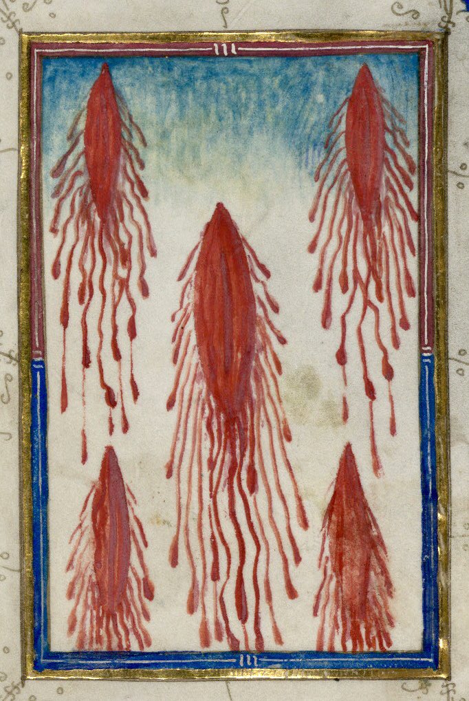 WeirdMedieval's tweet image. wounds of christ, netherlands, 15th century