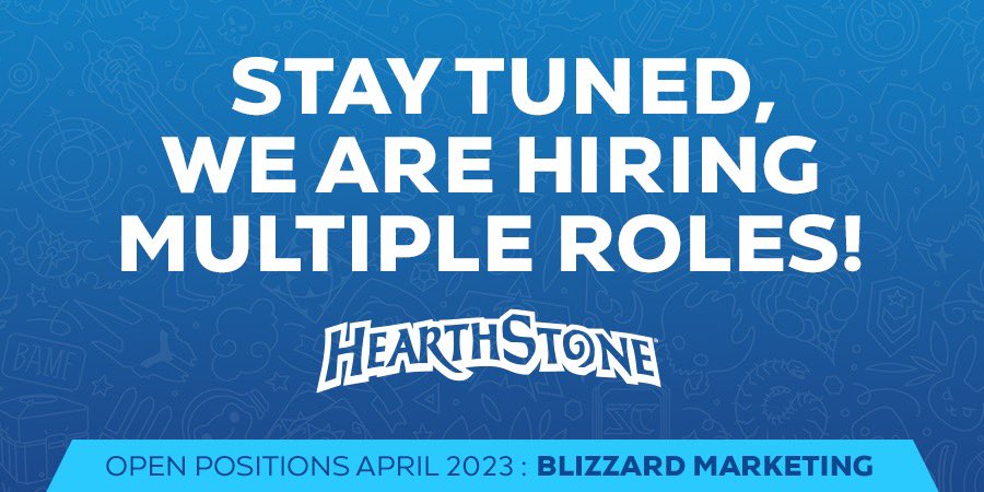 The Hearthstone social team is making moves! Stay tuned.
