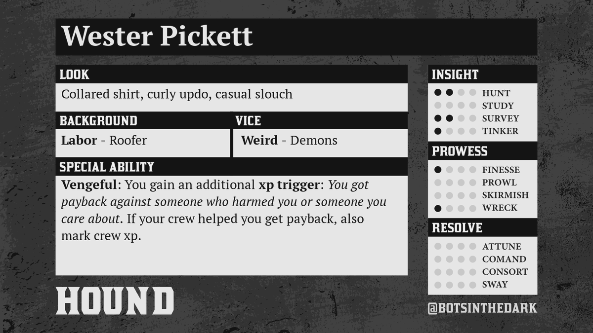 BotsInTheDark's tweet photo. Inside Wester Pickett's pockets: a pair of scissors, a whistle, an arrowhead, a pistol. https://t.co/jtbk5YarFM