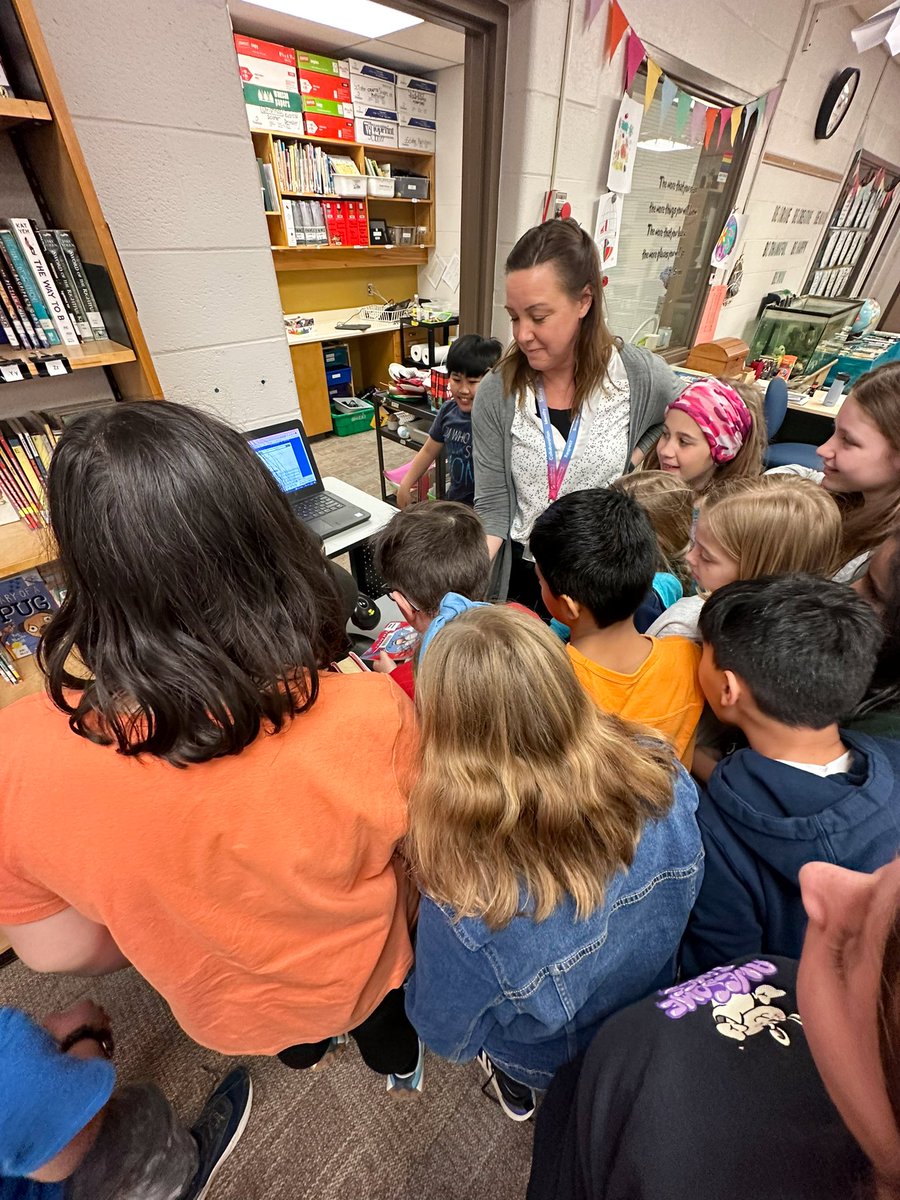 We have been working really hard in our class learning about inferences. In the library today, Mrs. Burgess set up different crime scenes. What can we infer based on the evidence?🕵️‍♀️🔎 <a href="/SteeleStreetPS/">Steele Street PS</a> <a href="/SCDSB_Schools/">Simcoe County District School Board</a>