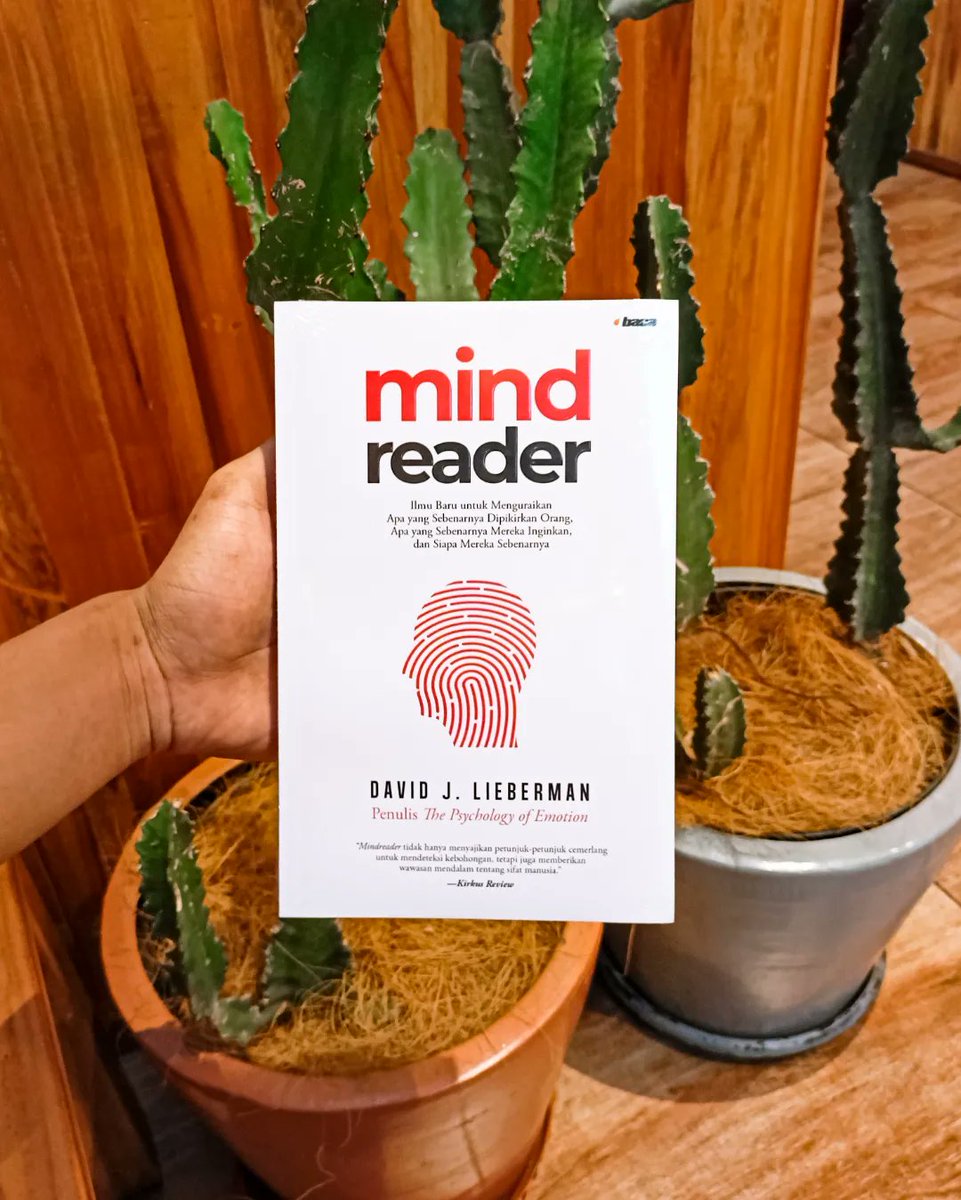 penerbitbaca's tweet image. Mindreader, disajikan dalam bahasa yang mudah dipahami dan teknik-teknik yang gampang dipraktikkan, disertai contoh-contoh studi kasus dalam kehidupan sehari-hari. Cocok dibaca oleh berbagai kalangan. Mulai dari pelajar, pengajar, pekerja, hingga pengusaha.

#mindreader