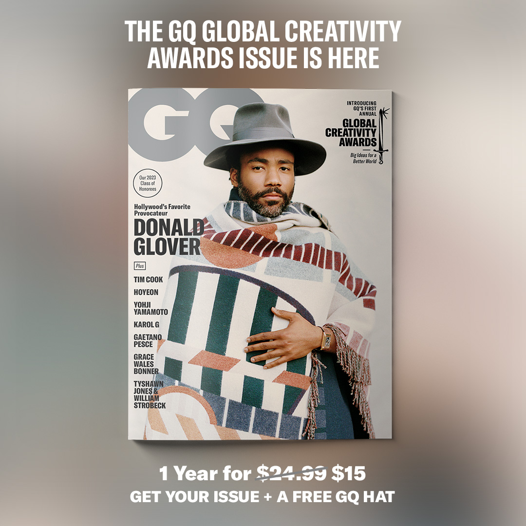 GQMagazine's tweet photo. Get GQ's first-ever Global Creativity Awards issue, featuring Donald Glover.

Subscribe here: https://t.co/qSSMphlOct #printisgood https://t.co/f5cbcJylBN