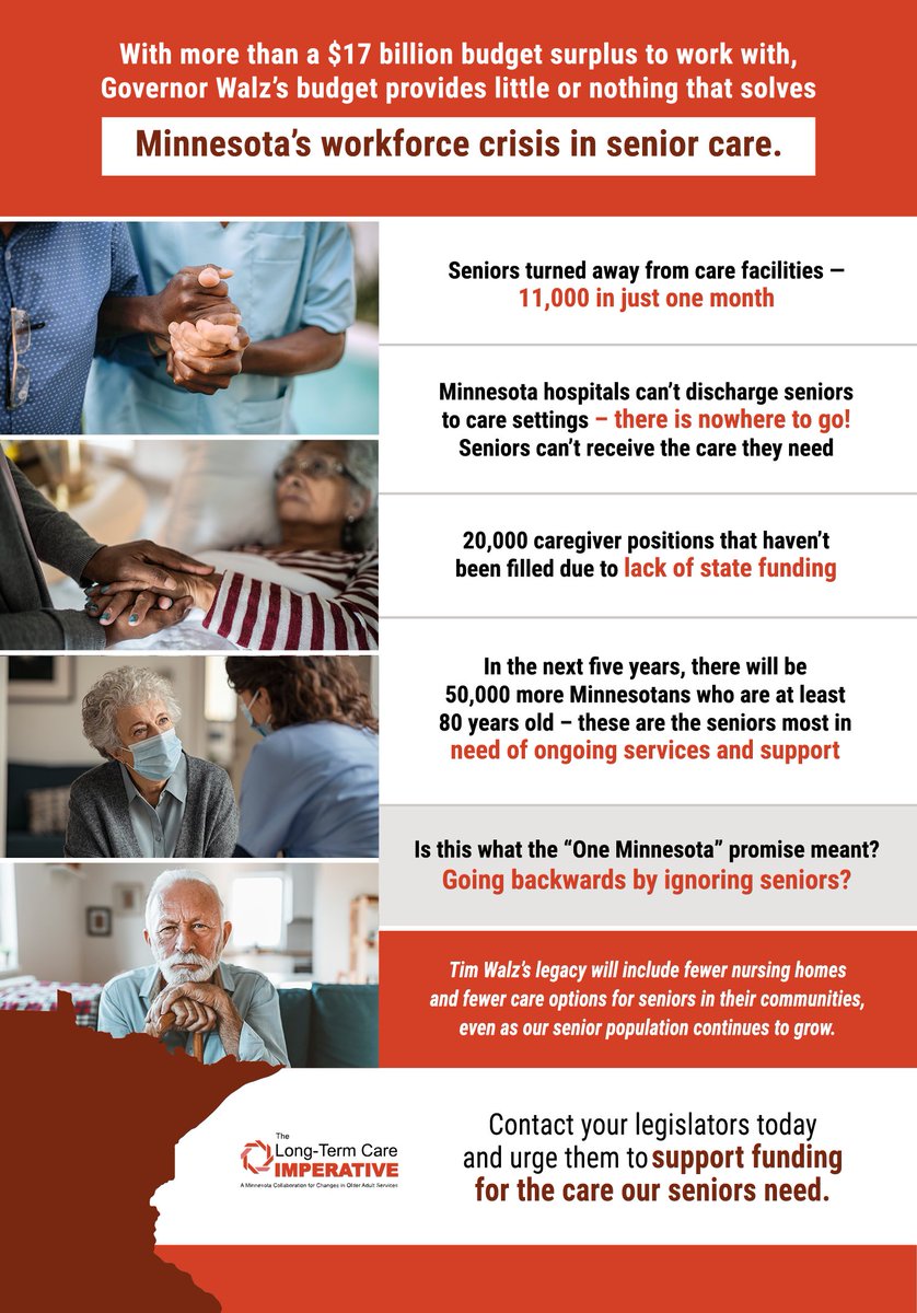Robert Kupec: Minnesota seniors and their families are counting on you to help raise caregiver wages. Take a look at the ad in <a href="/inforum/">InForum</a>, and please act urgently on the caregiver crisis!