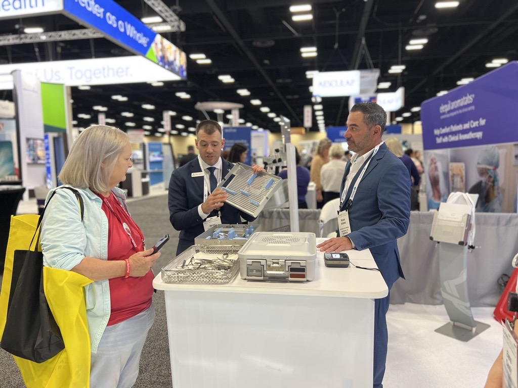 InnoviaMedical's tweet photo. #Thankyou to everyone who visited us at #AORN2023! It was great to meet so many of you and learn about your experiences in the #healthcare industry. Each of you made this year's event a huge success! 🎉
#sterileprocessing #InstruSafe #InnoviaMedical #networking #PatientSafety https://t.co/r52HzyTsFv