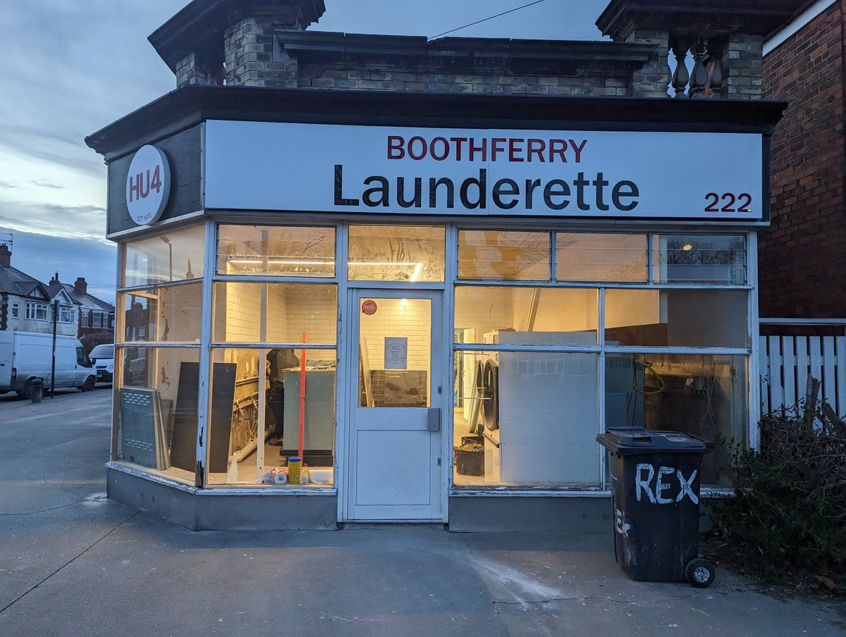 Rex launderette on Twitter "Starting to come together, tomorrow, we