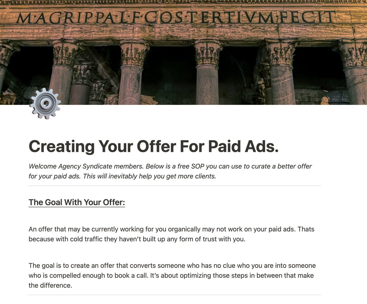 I went from 3 booked calls per month to 60+ meetings per month once I reframed my offer for paid ads.

All within a HIGHLY SATURATED niche @ $55 per booked call 🤯

RT and Reply "OFFER" &amp; I'll send you the exact SOP.

(Must be following)