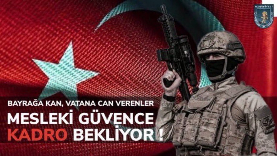 Mecliste #UzmanÇavuş’larla ilgili önemli kararlar alınırken,,,

Yıllardır kadro sözü veren siyasilerin

Ve de <a href="/tcsavunma/">T.C. Millî Savunma Bakanlığı</a> Bakanı Hulusi Akar’ın 

Suskun kalması hiç normal değil

Askerlik disiplin ve aynı zamanda moral ve motivasyon gerektirir

Uzman Çavuşları üzmeyin beyler❗️