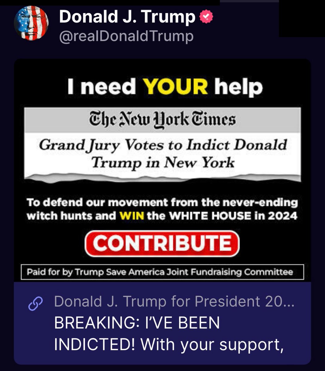 NotHoodlum's tweet photo. After bringing in $5 million in a few days, the billionaire beggar needs more help. https://t.co/R6mPDHNeIz