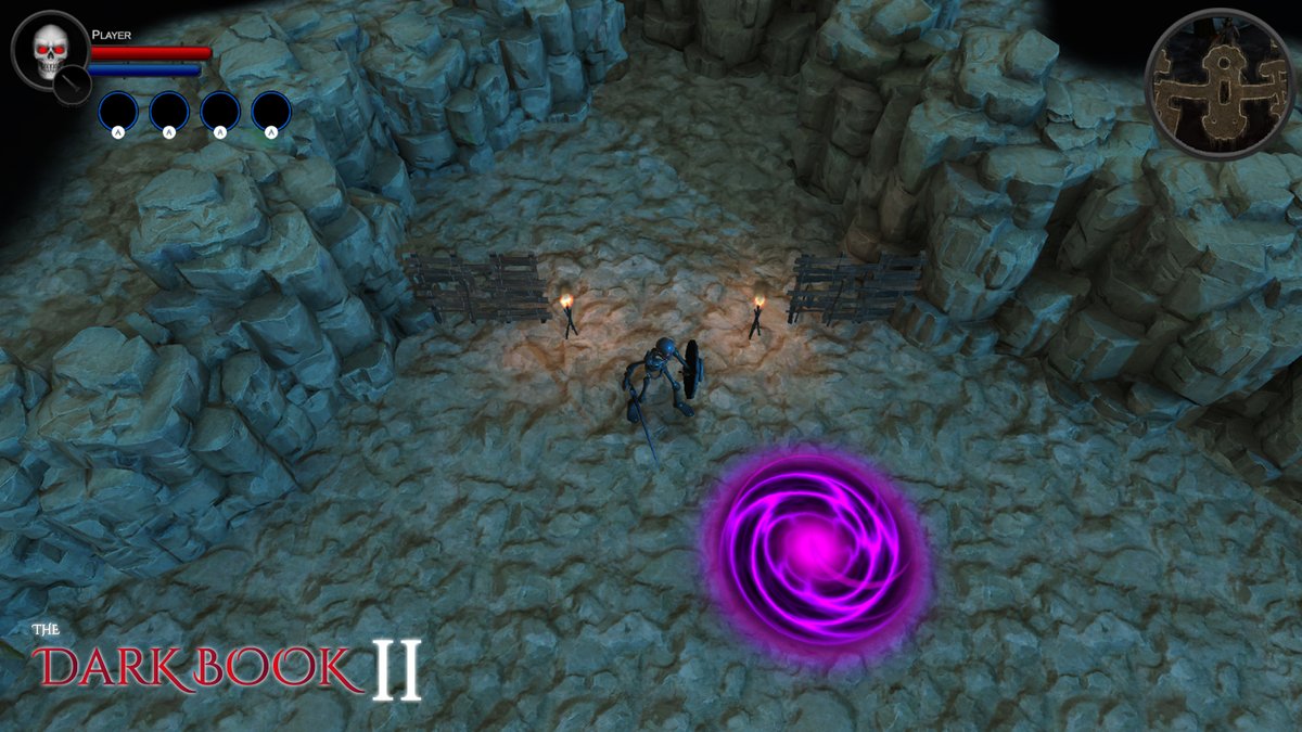 TheDarkBook2's tweet photo. A cave scene from The Dark Book 2 💀⚔️🎮 https://t.co/8H6aGlNcfb