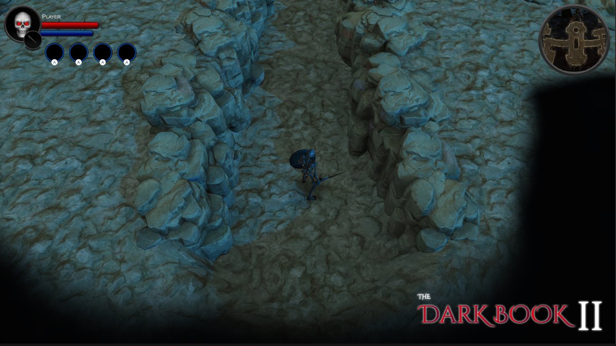 TheDarkBook2's tweet photo. A cave scene from The Dark Book 2 💀⚔️🎮 https://t.co/8H6aGlNcfb