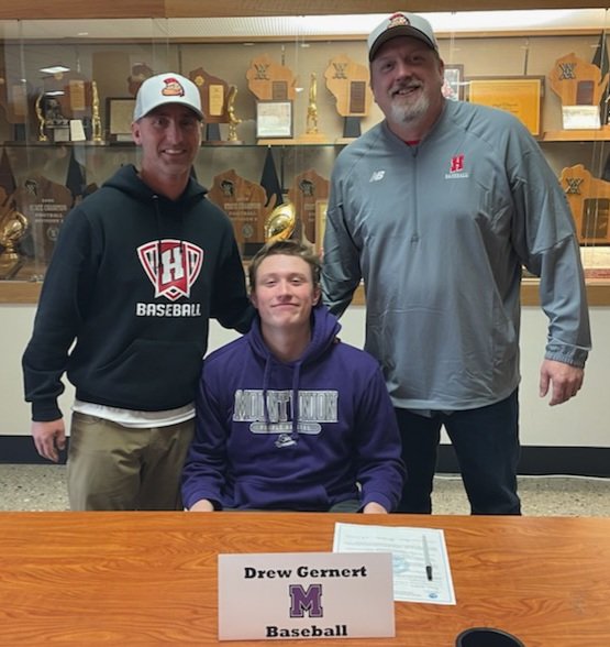 Congrats to <a href="/Drew_Gernert/">Drew Gernert</a> on his commitment to <a href="/umubaseball/">Mount Union Baseball</a>.  Way to go Diggy!!
#GoMountGo