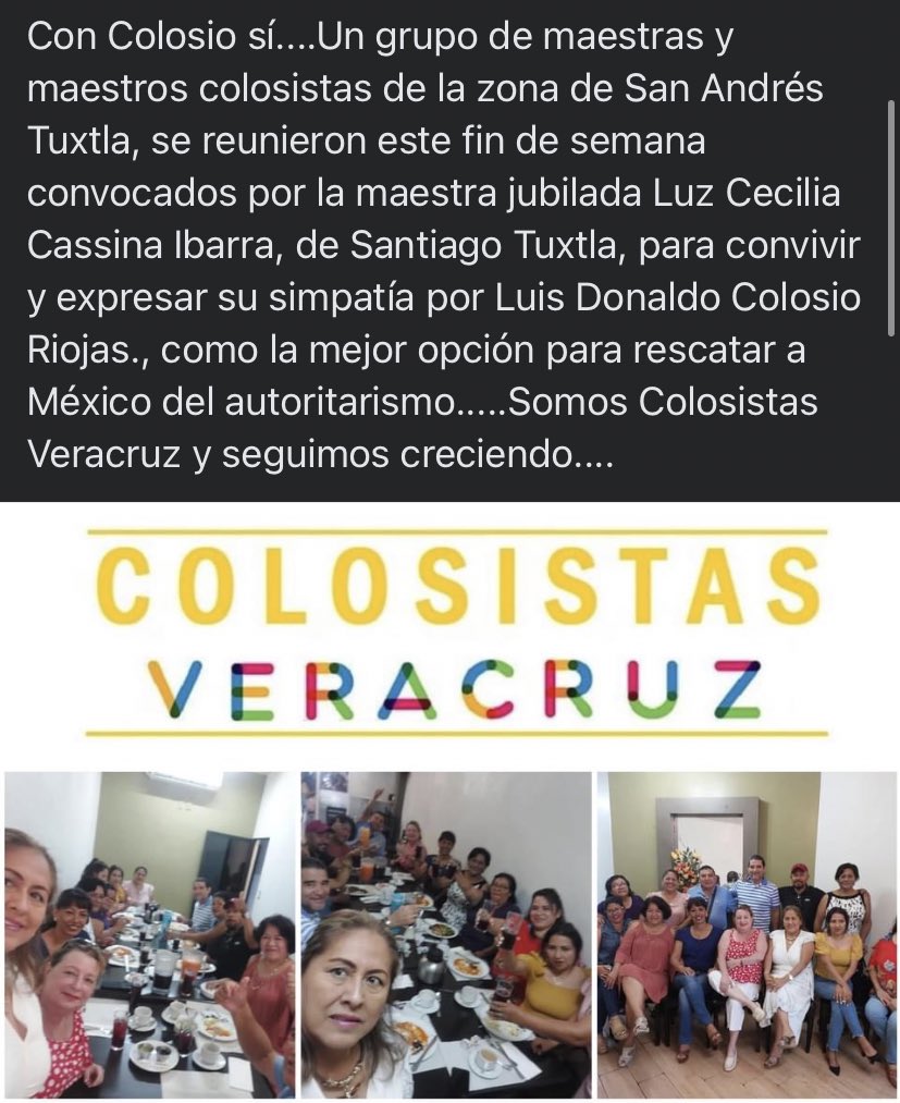 Colosistas_CTZ's tweet photo. #colosistasveracruzanos #colosistas #Veracruz #Coatza #SanAndres #tuxtla https://t.co/fgaPR57MC9