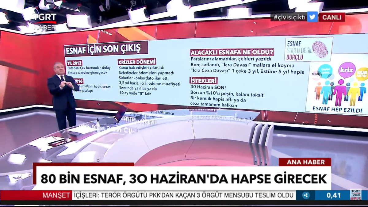 DEPREM
YANGIN 
SEL 

İLLA BİRLİK OLMAK İÇİN AFET Mİ GEREKLİ

PEKİ ESNAFIN İÇİNDE KOPAN FIRTINALARDA NEDEN BİRLİKTE DEĞİLSINİZ 
TUTUN ARTIK BATAN ESNAFIN ELİNDEN

5941 #CEKEHAPİSCEZASIKALKSIN 

<a href="/Akparti/">AK Parti</a> <a href="/AvOzlemZengin/">Av. Özlem Zengin 🇹🇷</a> <a href="/bekirkuvveterim/">Bekir Kuvvet ERİM 🇹🇷</a> <a href="/bybekirbozdag/">Bekir  Bozdağ</a> <a href="/BY/">Binali Yıldırım</a> <a href="/dbdevletbahceli/">Devlet Bahçeli</a>
