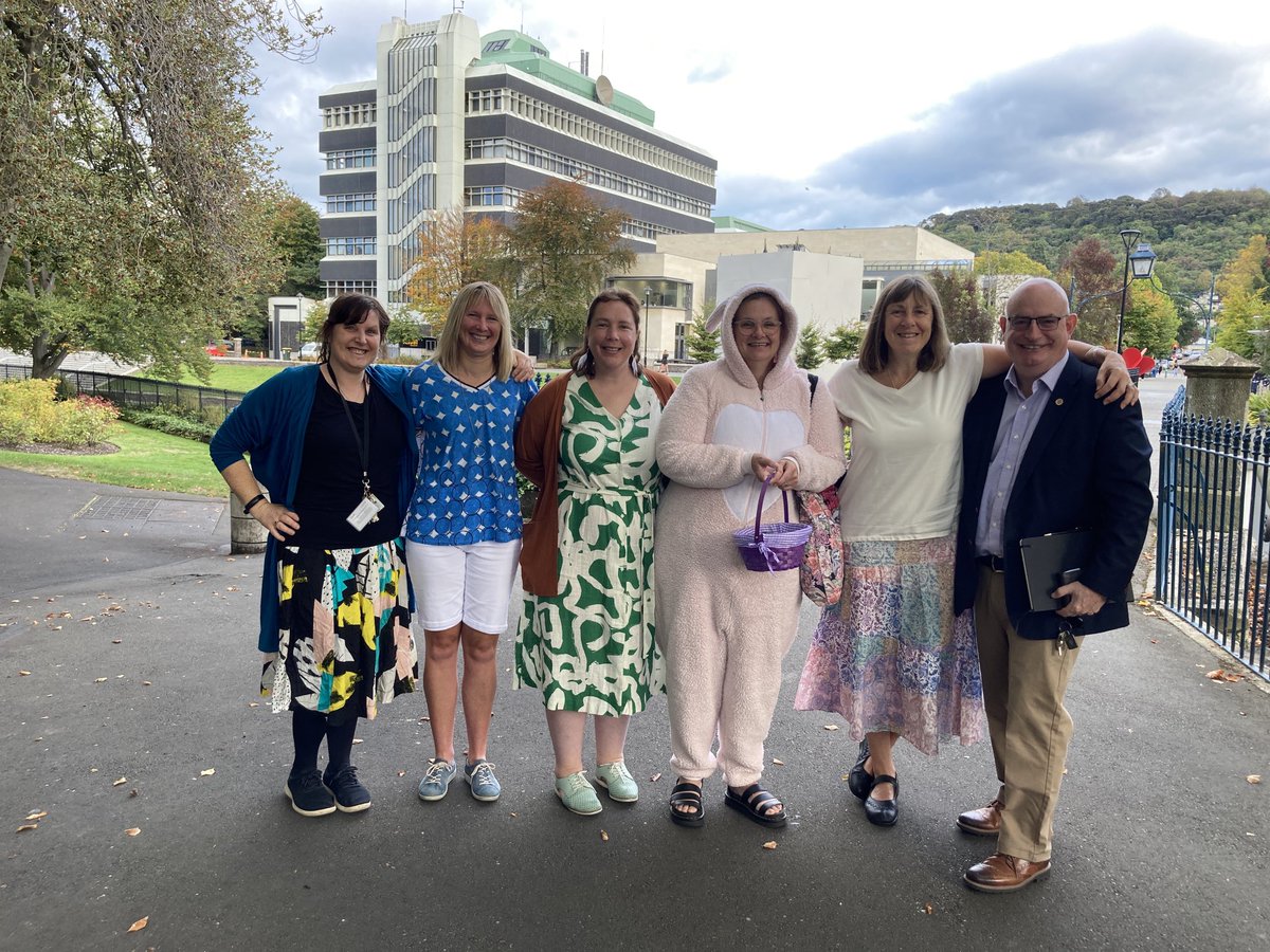 Look who dropped by GRS this morning; it’s our very own <a href="/otago/">University of Otago</a> Easter Bunny!