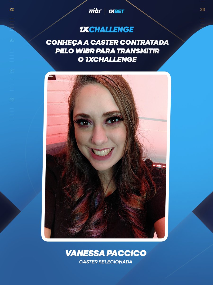 wibroficial's tweet photo. Chegou o grande dia!

E a selecionada é.... @nessyteras
Parabéns! 🧡

Nessy, ao lado de @amd22k , vai compor nossa mesa de casting no 1XCHALLENGE!

Queremos agradecer todas as guerreiras que fizeram parte da seleção! Lembrando que o cadastro de vocês na plataforma continua válido, e logo outras oportunidades surgirão!

Não deixe de acompanhar o 1xChallenge dia 07/04, no canal da Gamers Club.

 Se inscreva no WIBR!

🔗https://t.co/JBJGcQho3I

#SomosWIBR