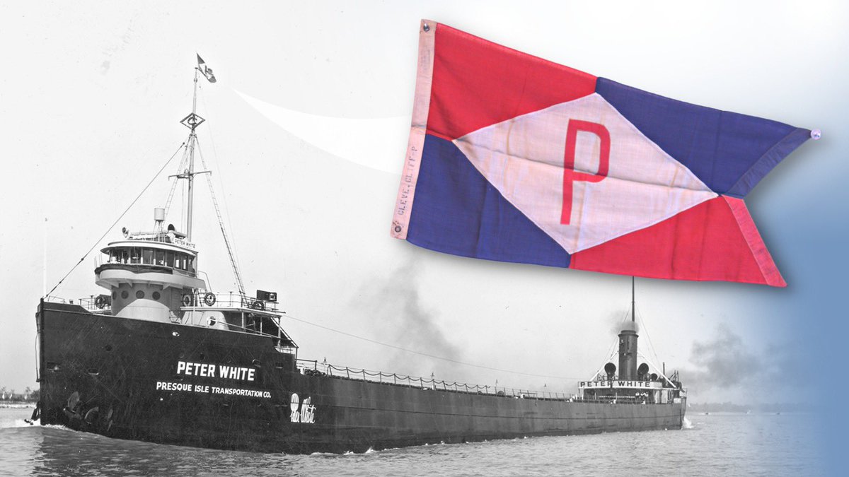 NMGLToledo's tweet photo. Discover the fascinating world of ship flags and their history on the Great Lakes! 💙 From house flags to celebratory flags and signal flags, these symbols have played a crucial role in communication and identification on the water. https://t.co/pfTTfJ9Air