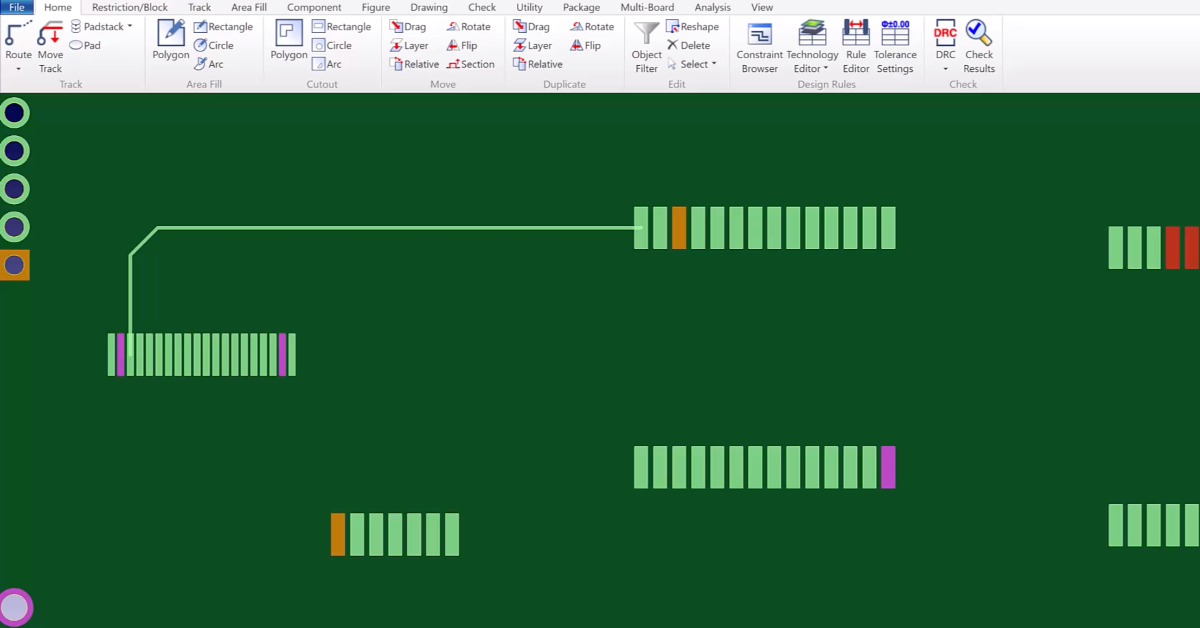 #TuesdayTechTip: Via shields are an important tool in #PCBdesign for high-speed signal routes. Check out an improved feature in #CR8000 that allows one to pick the starting point of a via shielding pattern to ensure proper spacing & no inadvertent gaps. 

bit.ly/3Kw7PLs