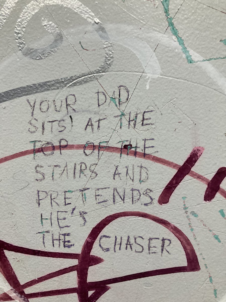 Went in a pub we’d never been in before y’day and saw this in the gents.