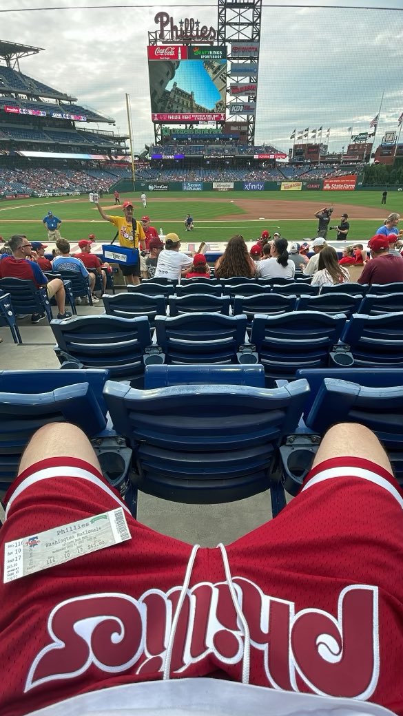Mitchell & Ness Flagship Store (@mnflagshipstore) on Twitter photo Who wants to hit the <a href="/Phillies/">Philadelphia Phillies</a> Home Opener on Thursday and sit in these seats?! 👀⚾️ Who wants to hit the <a href="/Phillies/">Philadelphia Phillies</a> Home Opener on Thursday and sit in these seats?! 👀⚾️