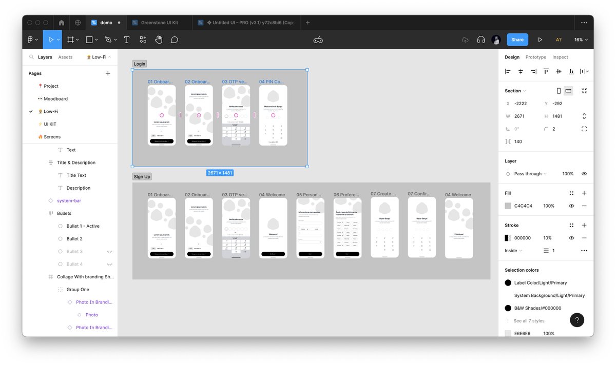 creativShinobi's tweet photo. On a fait ceci en partie 2 aujourd'hui !
des Wireframes pour le login et la création de compte😉😉😉
Rdv demain soir on met tout ça au propre😊😊😊 https://t.co/ehmCg6aR9c