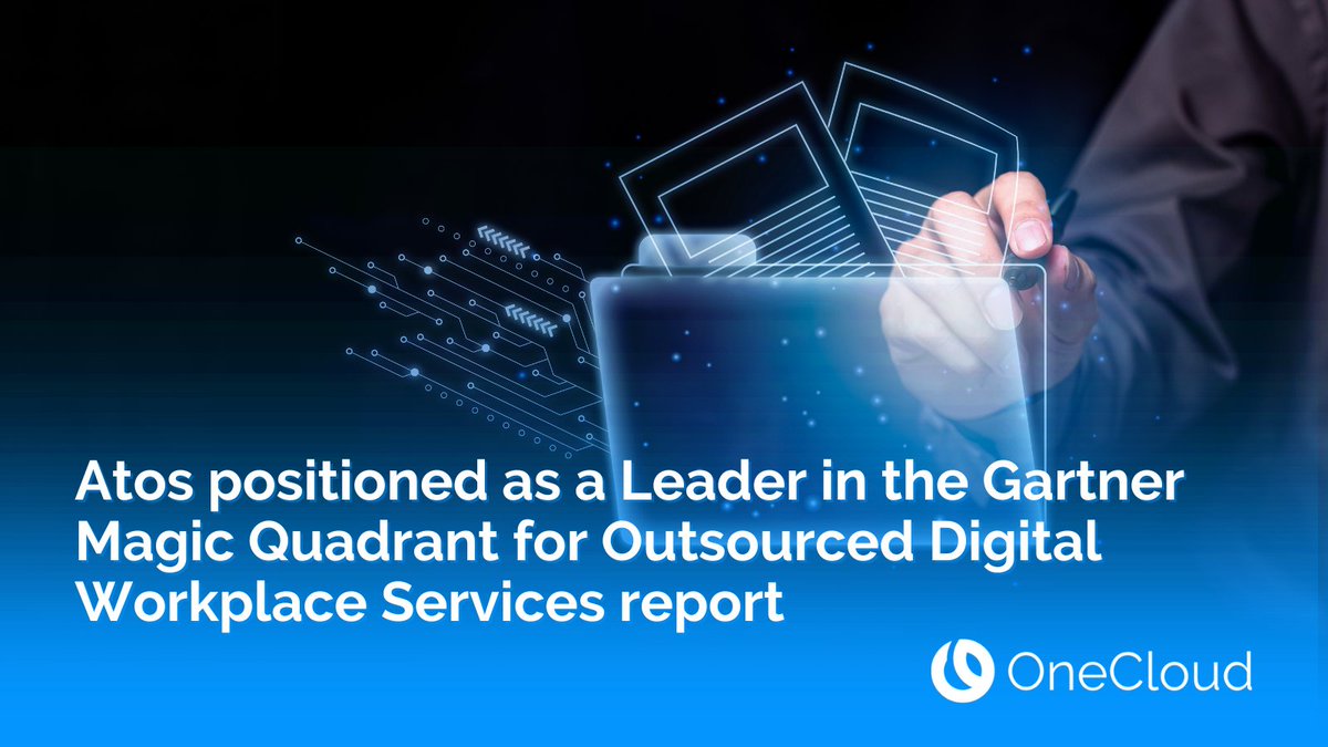 Atos OneCloud tweet media