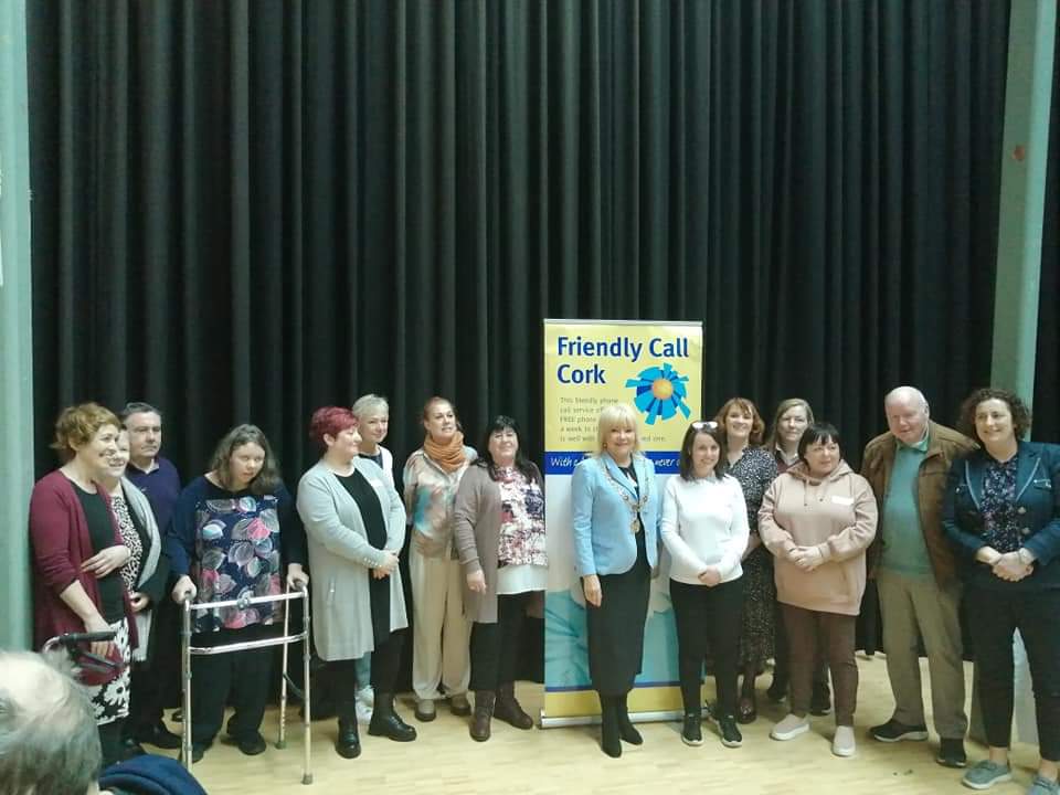 CorkCityPartner's tweet image. Friendly Call Cork Gathering in Millennium Hall today. Special thanks to Lord Mayor Cllr. Deirdre Forde, to all our volunteers, CE and Tus workers for their hard work and commitment, and all the clients for attending. #HelloAgainWorld #SICAP #FriendlyCallCork #itsthelittlethings