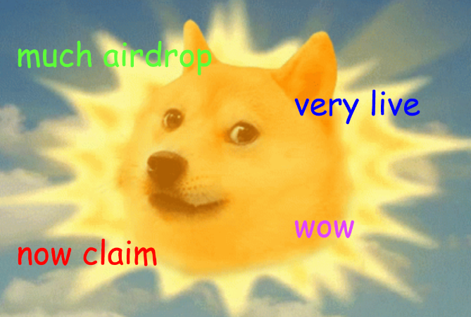 Doge_Coln's tweet photo. much wow.

Twitter x Dogecoin airdrop now live!

👉https://t.co/N768dBjgmM

#dogecoin #doge #babydoge #eth #airdrop https://t.co/sGvY95Nz9u
