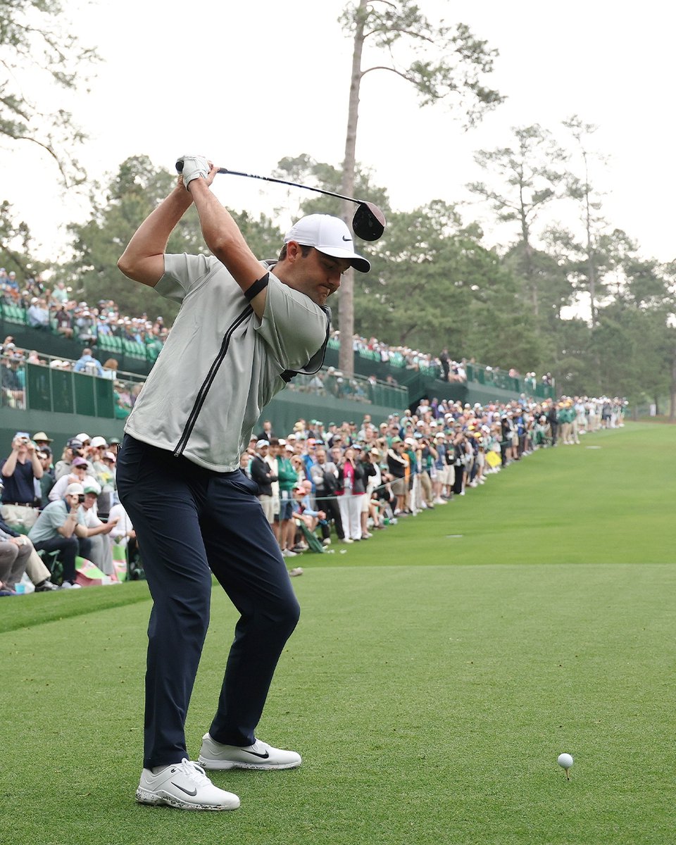 TaylorMadeCA's tweet photo. Georgia’s on their mind. 💯 #TeamTaylorMade is set up and ready to bring the energy to Augusta. #Stealth2Driver #Fargiveness https://t.co/l0xCmjZ64V