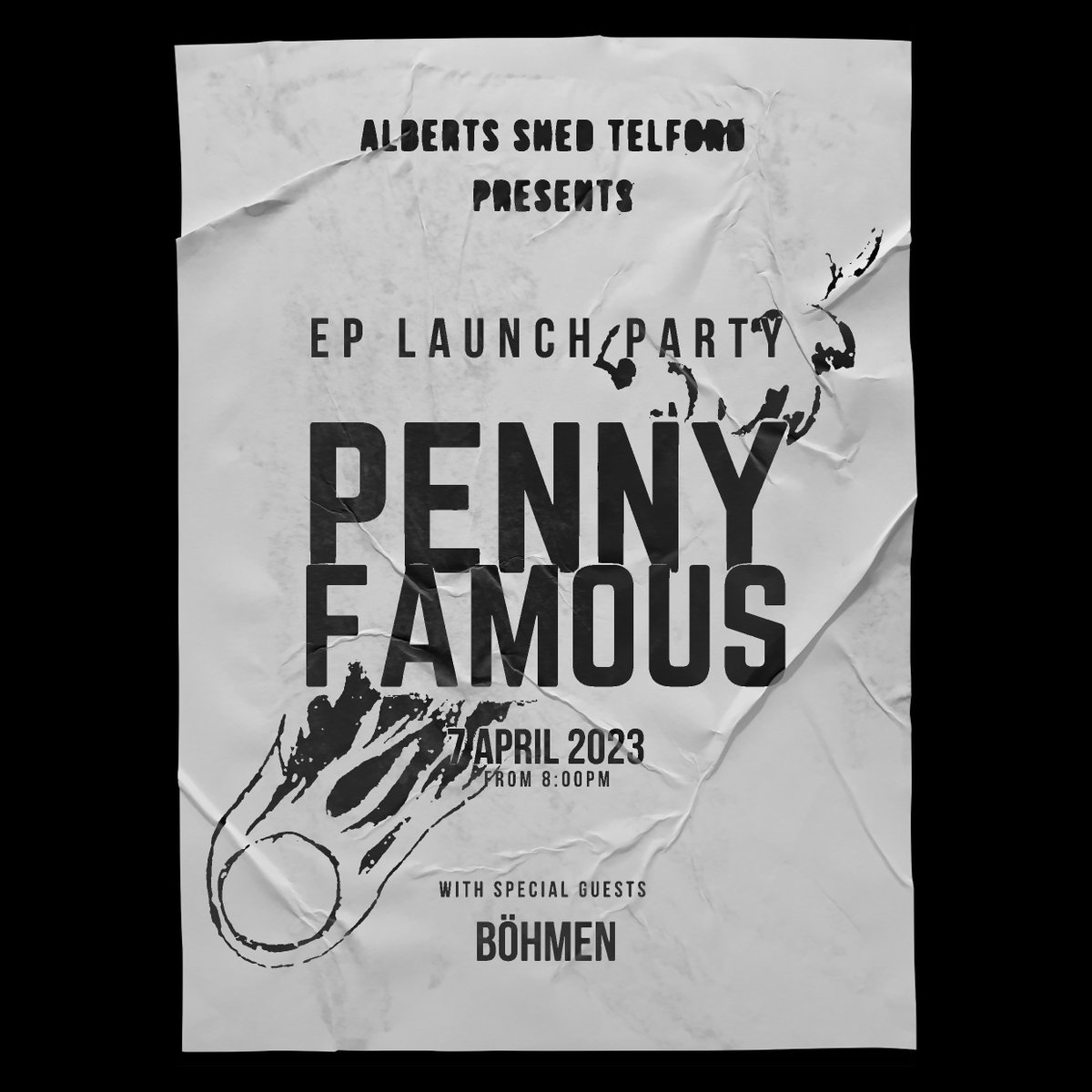 We are delighted to announce that we will be joining @pennyfamousuk for their EP launch this Friday at @albertloveslive in Southwater, Telford.

Buzzing for this one, see you there!

Doors at 8pm

#livemusic #indiemusic #rock #musiclife #guitarist 
#nowplaying