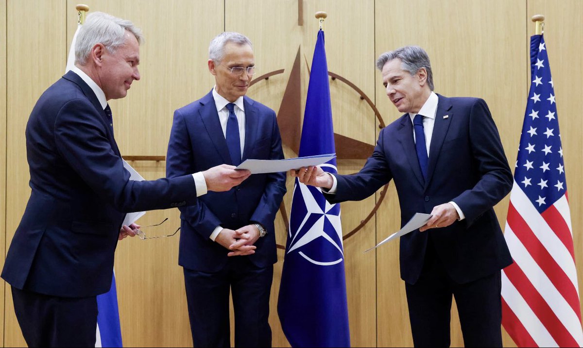 Finland becomes 31st member of Nato #Nato #NATOAllies #History #Memory #Finland #FinlandiaNato