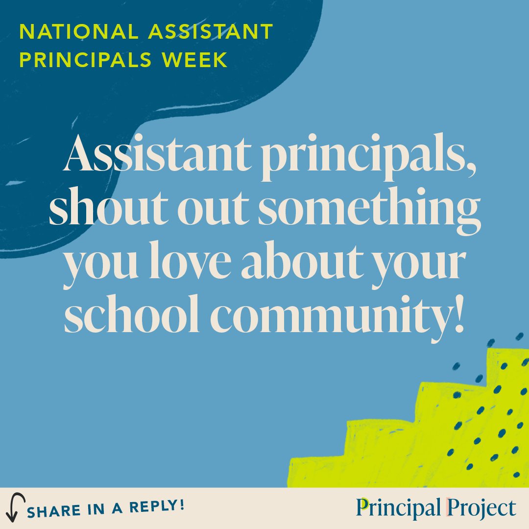 Happy #NationalAssistantPrincipalsWeek! #APWeek23